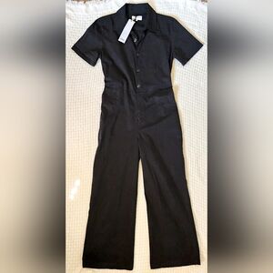 NWT - KOTN Black Shortsleeve Jumpsuit